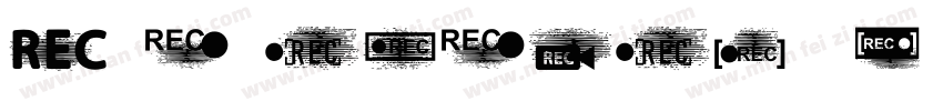 LTC Record Title Regular字体转换